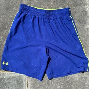 Mens Under Armour Unlined Large Training Shorts